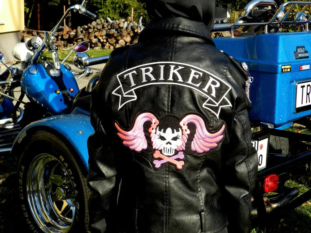 Nášivka Triker / Trikerka 27,5 cm x 8 cm