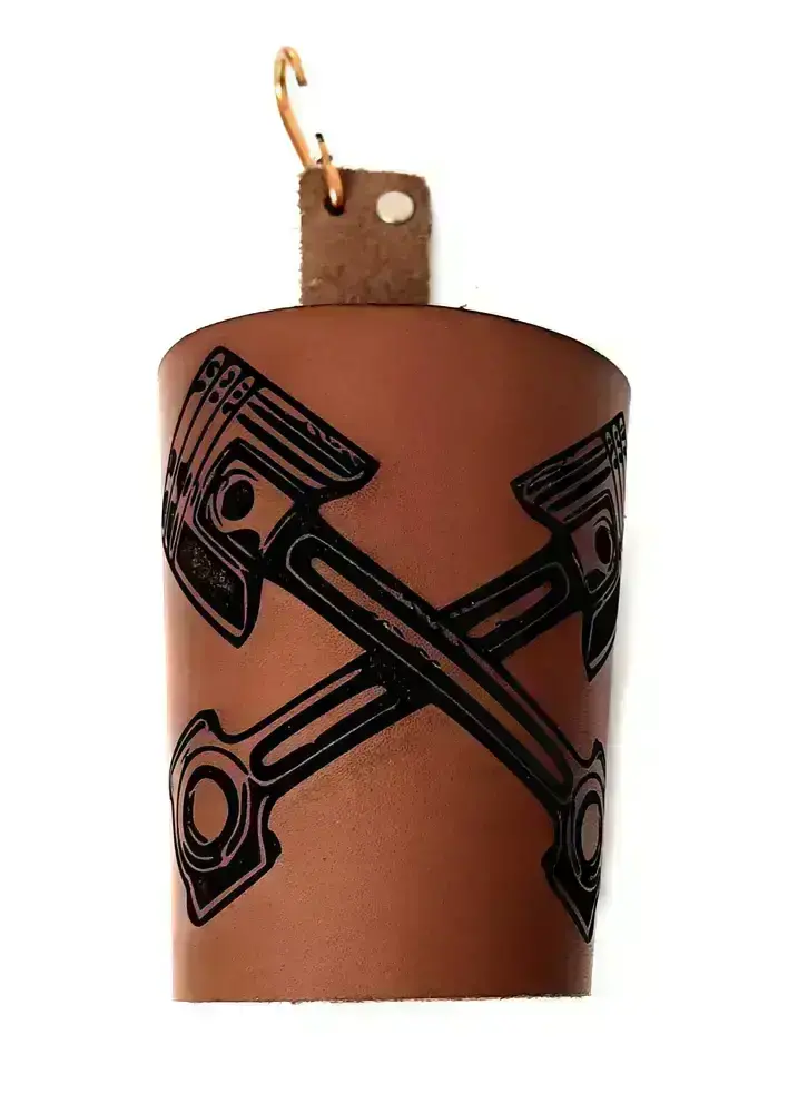 Kožený nosič CHLASTÁK na festivalový kelímek
